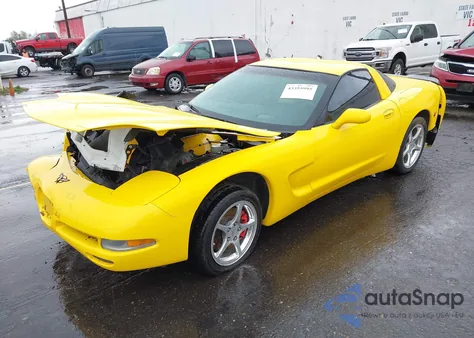 2004 Chevrolet Corvette z USA, uszkodzony, nr VIN 1G1YY22G645116595